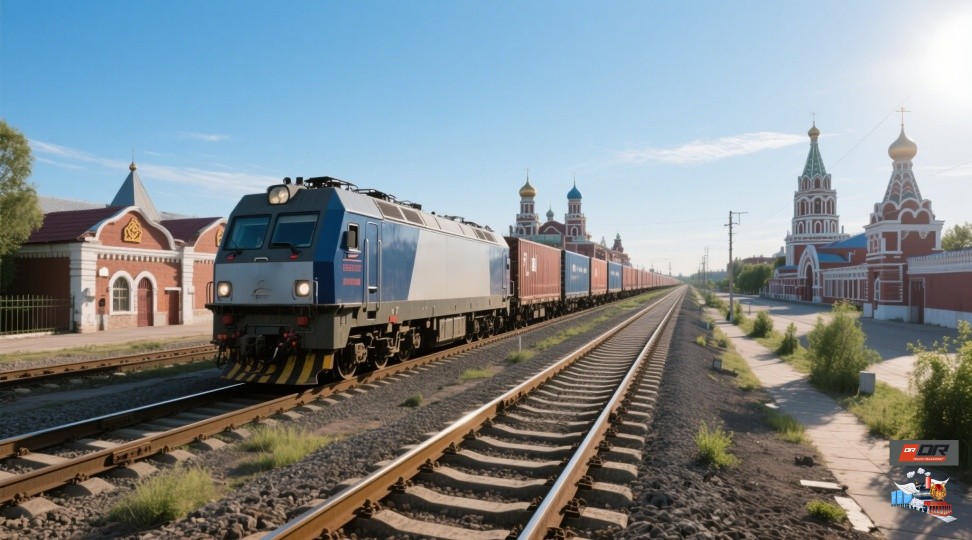 A fully-loaded freight train departs from Shenyang, Liaoning province, via Manzhouli, heading to Moscow, showcasing the efficiency of rail customs clearance procedures. China-Europe freight train departing from Shenyang, heading to Moscow