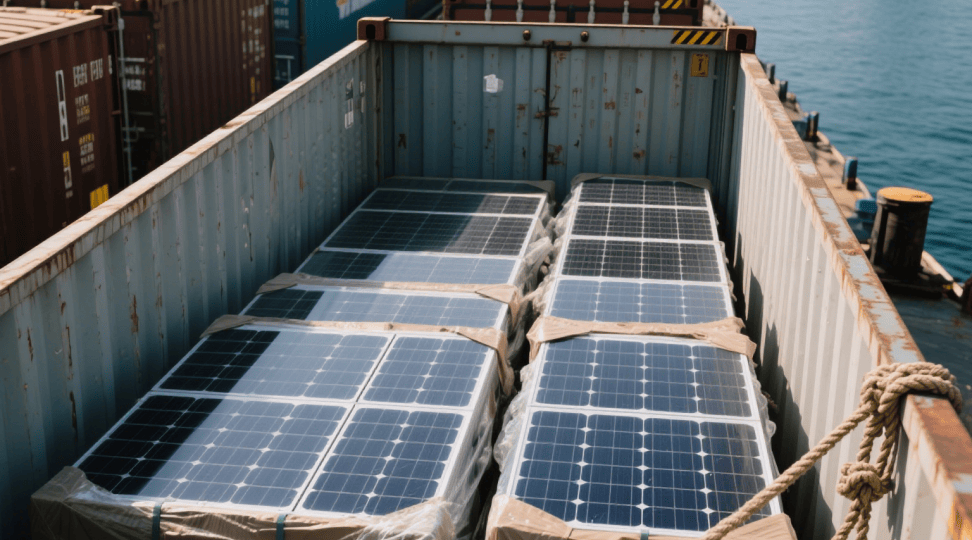 Soluciones de importación y transporte de paneles solares desde China